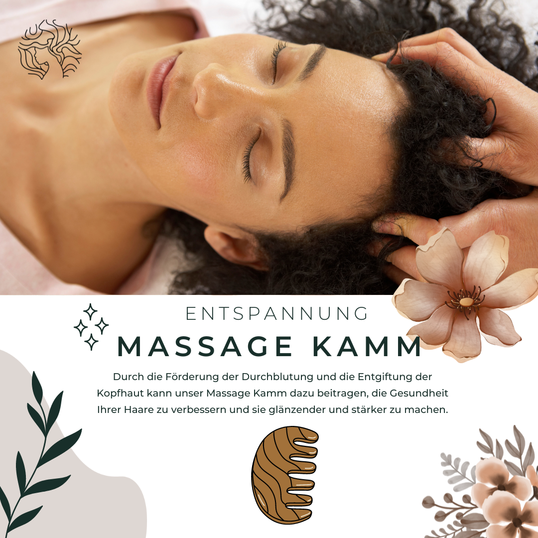 Kopfhaut Massage Kamm